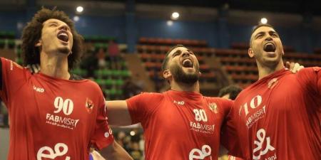 انتهت.. الأهلي 36 - 23 منتدى درب السلطان في كأس الكؤوس الإفريقية لليد