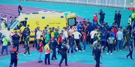 حادث مأساوي في مباراة تتويج المولودية بالدوري الجزائري