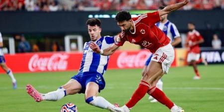 وسام أبو علي أفضل لاعب بمباراة الأهلي وبورتو في مونديال الأندية