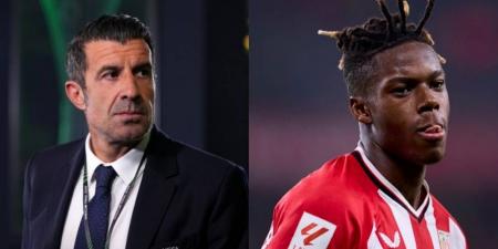 فيغو: "لو كنت أملك القرار داخل ريال مدريد سأتعاقد مع نيكو ويليامز دون تردد"