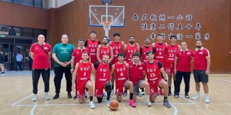 منتخب مصر الأولمبي يكرر فوزه على كولومبيا في البطولة الدولية للسلة بالصين
