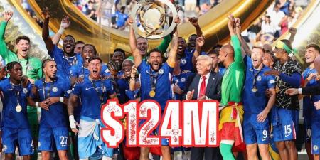 تشيلسي يجني أزيد من 124 مليون دولار بعد تتويجه بكأس العالم للأندية