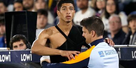 ريال مدريد يعلن خضوع بيلينغهام لعملية جراحية ناجحة على مستوى كتفه الأيسر