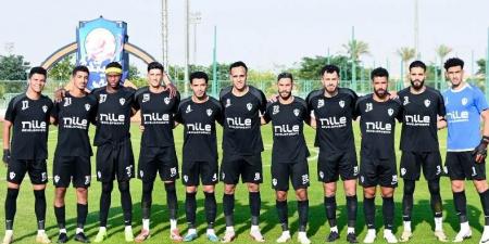 تدريبات صباحية للاعبي الزمالك في الجيم بمعسكر العاصمة الإدارية