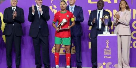 المغربية غزلان الشباك تتوج بالحذاء الذهبي في كأس أمم أفريقيا