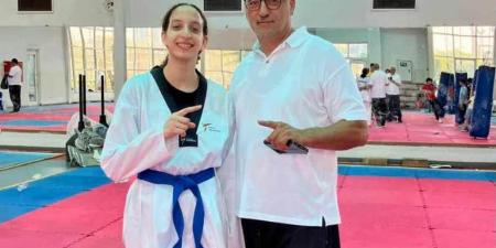 فيروز حسام تحصد المركز الأول في تجارب منتخب ناشئي التايكوندو