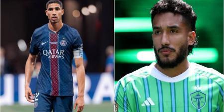 فيريرا (لاعب سياتل) منبهرا بحكيمي: "تراه يلعب كظهير أيمن وفي نهاية الهجمة تجده في منطقة الجزاء يسجل هدفًا"