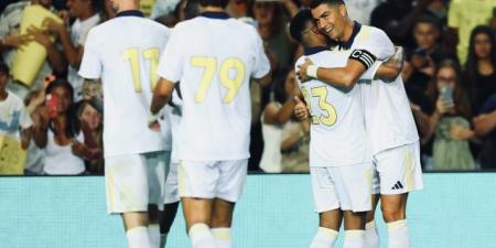 رونالدو يقود النصر للفوز على رايو افي وديًا
