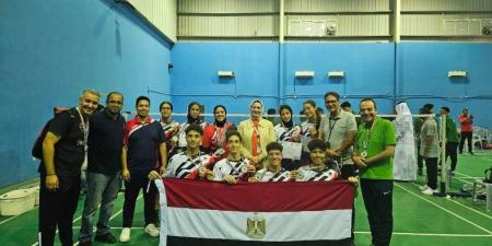 مصر تحصد فضية الريشة الطائرة بالبطولة العربية المدرسية بالأردن