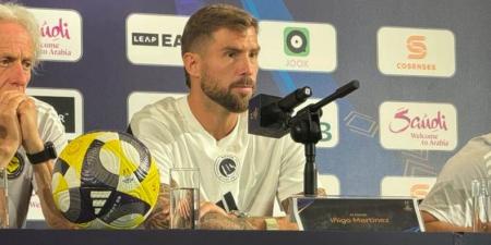 مارتينيز: سعيد بأول نهائي مع النصر ونثق في العودة بالكأس