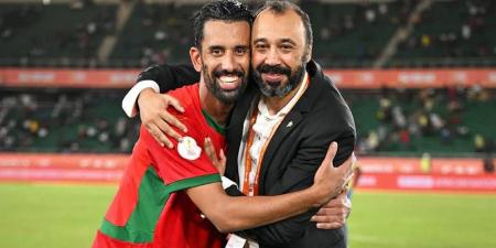 حريمات: "السكتيوي مدرب قليل الكلام ويملك كل الصفات الحميدة.. أنا سعيد بالتتويج من أجله أكثر من نفسي"