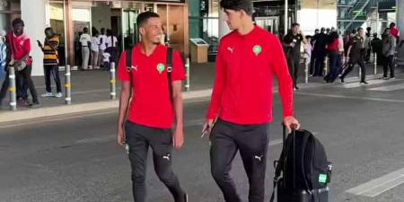بعثة المنتخب المغربي تحط الرحال بمدينة ندولا تأهبا لمواجهة زامبيا