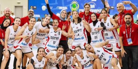 منتخب ناشئات السلة يواجه تنزانيا في ربع نهائي الأفروباسكت