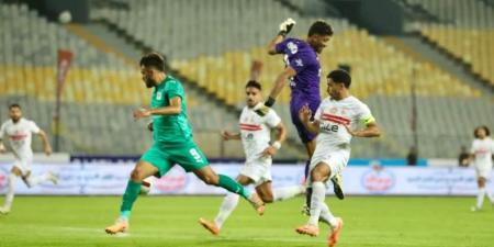 الزمالك يكتسح المصري بثلاثية نظيفة ويقتنص صدارة دوري نايل