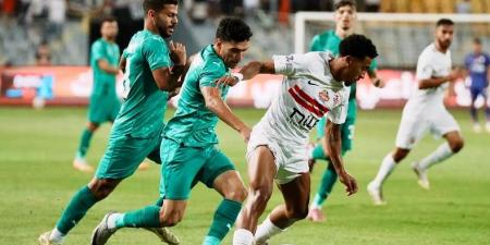 عمر جابر يُضيف الهدف الثاني للزمالك في مرمى المصري "فيديو"