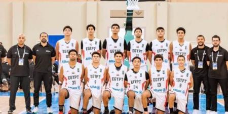 منتخب ناشئين السلة يحقق المركز الرابع ببطولة الأفروباسكت