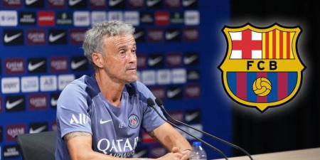 برشلونة يُفكر في إغراء إنريكي للعودة لتدريب برشلونة مستقبلا!