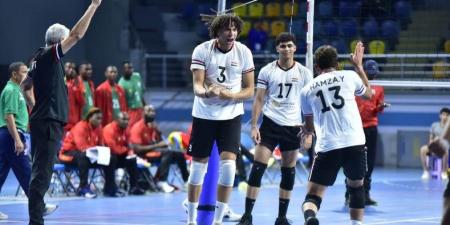 مصر تتوج ببطولة إفريقيا لشباب الكرة الطائرة على حساب الكاميرون