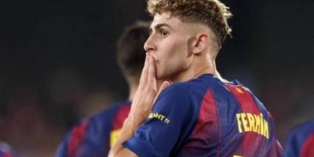 برشلونة يُعلن تفاصيل إصابة فيرمين لوبيز ومدة غيابه