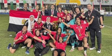 في إنجاز تاريخي.. مصر تتوج بطلة لكأس العالم لسيدات الميني فوتبول لأول مرة