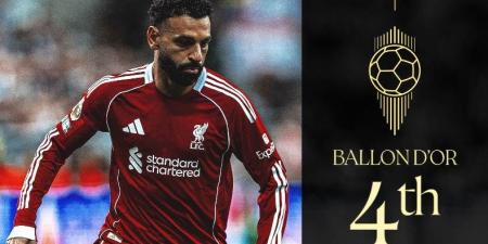 محمد صلاح يحقق أفضل مركز له في سباق الكرة الذهبية