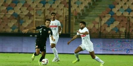 الزمالك يتفوق على الجونة بهدف دون رد في الشوط الأول