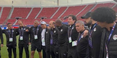منتخب الشباب يؤدي تدريبه الرئيسي.. ويتفقد ملعب مباراة اليابان