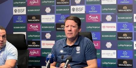 سيرجيو: مواجهة الهلال صعبة.. ولا تشغلني مسألة إقالتي