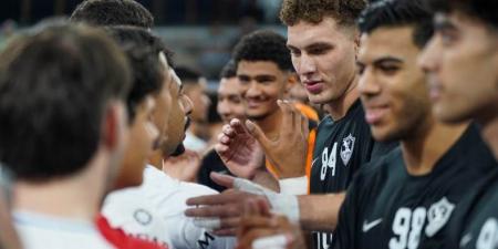 استراحة .. الزمالك 12 - 24 برشلونة في بطولة العالم للأندية لكرة اليد