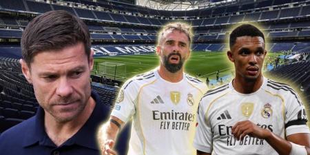 ألونسو في "ورطة".. ريال مدريد بدون ظهير أيمن في مباريات مهمة أبرزها ضد برشلونة