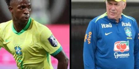 لم يعد مجرد جناح.. كيف حول أنشيلوتي فينيسيوس لسلاح هجومي مع البرازيل؟