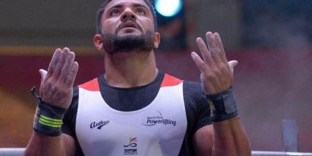 حسام الدين مصطفى: بطولة العالم للأثقال أصعب من الدورات البارالمبية فنياً