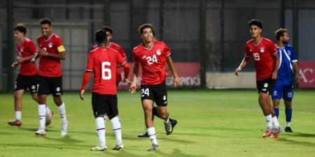 منتخب مصر 2007 يختتم معسكره بالفوز برباعية علي نجوم المستقبل