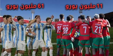 61 مليون يورو أمام 11.. الموهبة المغربية تتحدّى الملايين الأرجنتينية في نهائي المونديال