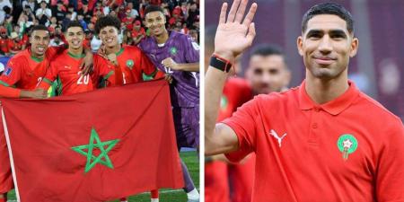 حكيمي لـ"أشبال الأطلس": "الآن تبقّى الجهد الأخير.. كلنا وراءكم ونحن فخورون بكم"