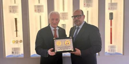 توقيع بروتوكول تعاون رسمي بين اللجنة الأولمبية المصرية ونظيرتها الإيطالية بروما