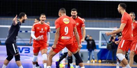 الأهلي يواجه هليوبوليس والزمالك ضد القناة بانطلاقة دوري رجال الطائرة اليوم