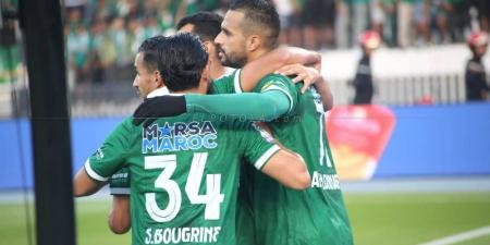 البطولة الاحترافية/ الرجاء يعتلي وصافة الترتيب بعد فوزه على أولمبيك الدشيرة (1-0)