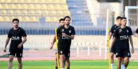 مشاركة ناصر منسي وأحمد ربيع في تدريبات الزمالك الجماعية