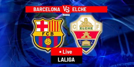 Barcelona vs Elche LIVE: Probable line-ups and latest updates - LaLiga 25/26