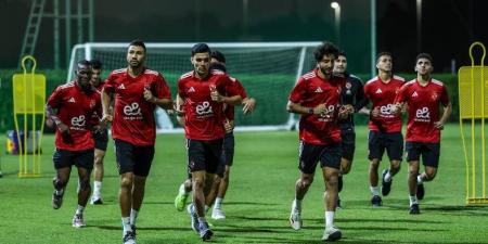 الأهلي يخوض مرانه على ملعب الكريكيت في أبو ظبي