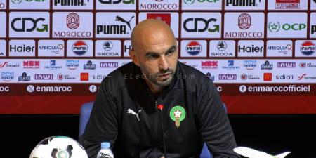 الركراكي: "إقامة كأس العرب قبل 'الكان' أمر غير منطقي والأولوية ستكون دائمًا للمنتخب الأول"