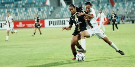 مسار يوقف سلسة انتصارات الجيش الملكي المغربي ويتعادله معه في افتتاح دوري أبطال افريقيا للكرة النسائية