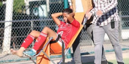 وضع قدم إيمان حسن مدافعة النادي الأهلي في الجبس.. "خاص"