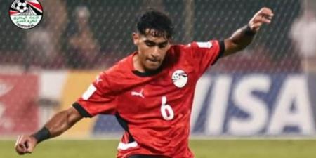 منتخب مصر للناشئين يعلن إصابة أدهم فريد بقطع في الرباط الصليبي