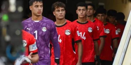 تصدي اعجازي لحارس مرمى منتخب مصر في كأس العالم للناشئين 2025 "فيديو"