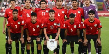 التشكيل الرسمي لمنتخب مصر أمام إنجلتر بكأس العالم للناشئين
