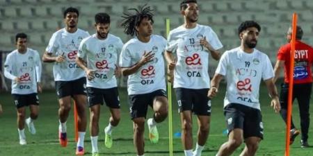 منتخب مصر يختتم تدريباته استعدادًا لمباراة أوزبكستان الودية