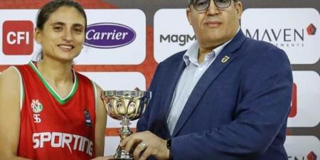 سبورتنج يوافق على إعارة لاعبة فريق سيدات السلة للأهلي خلال بطولة إفريقيا