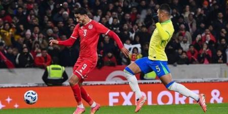 التعادل الإيجابي يحسم مواجهة تونس والبرازيل الودية